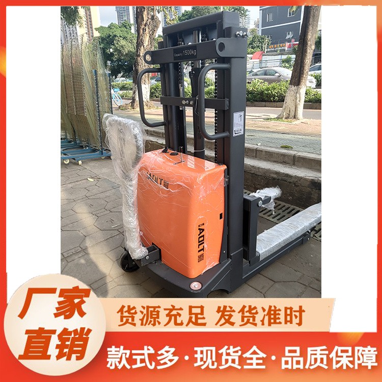 高性价比半电动堆高车 轻巧灵便 小型仓库及车间必备设备