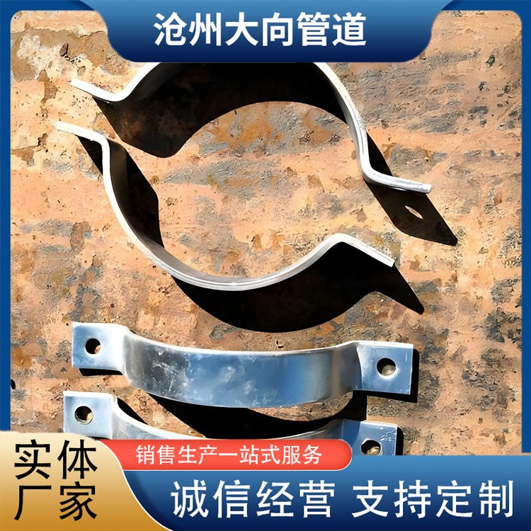 沧州大向管道   双孔管夹规格齐全