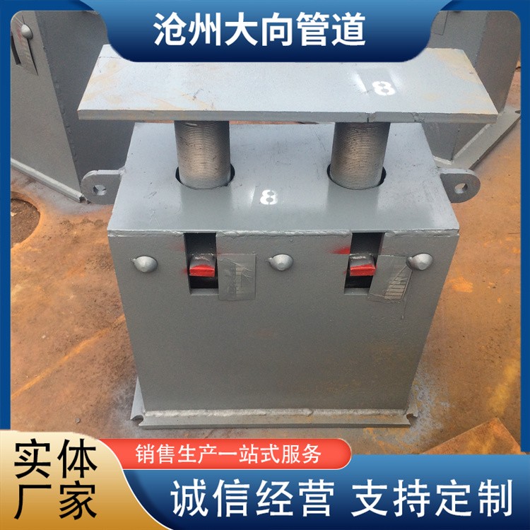 沧州大向管道 弹簧箱厂家供应