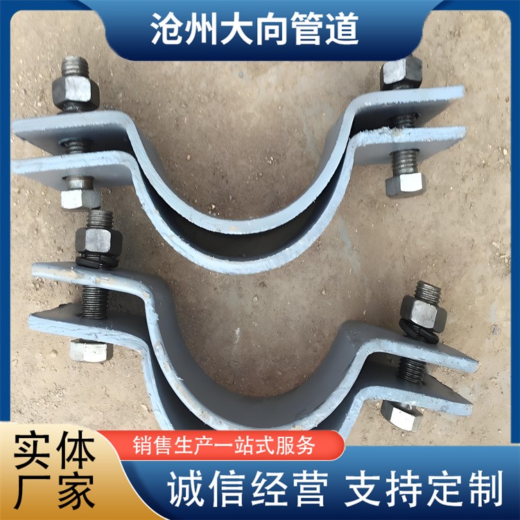 沧州大向管道  双孔管夹 欢迎选购
