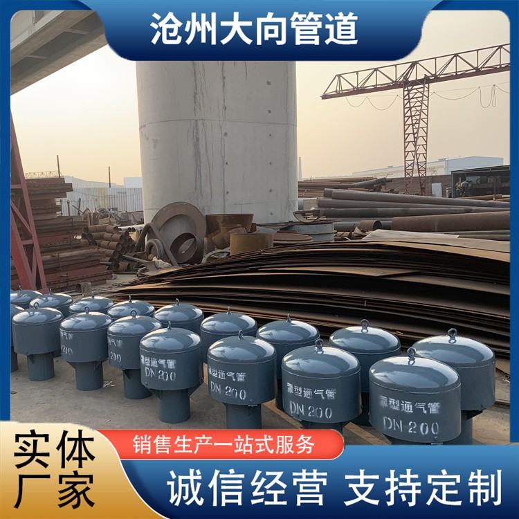 沧州大向管道 罩型通气管  厂家