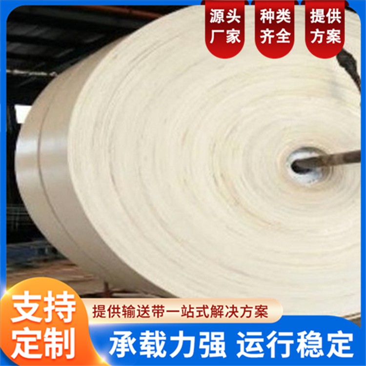 橡六泰橡胶 白色输送带 分层聚酯传送带 尼龙胶带 耐酸碱耐油食品级