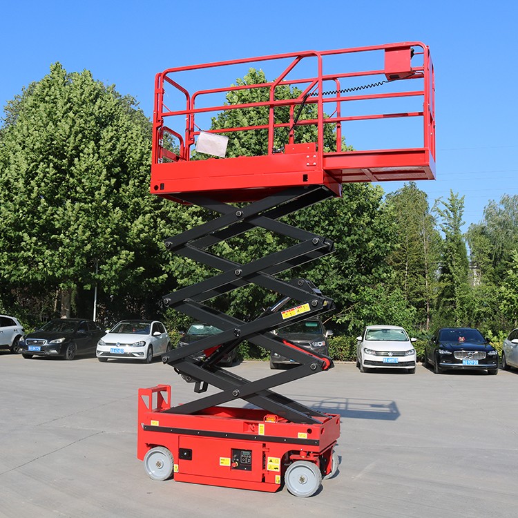 智能操控，快速升降自行走剪叉式升降机，提升作业效率