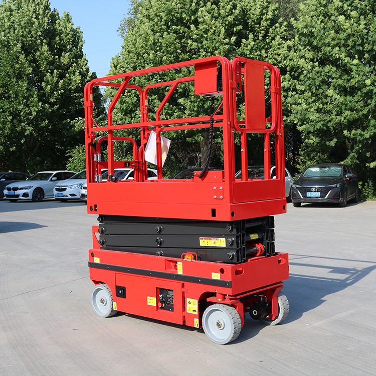 精准定位，大承重自行走剪叉式升降机，仓储物流优选