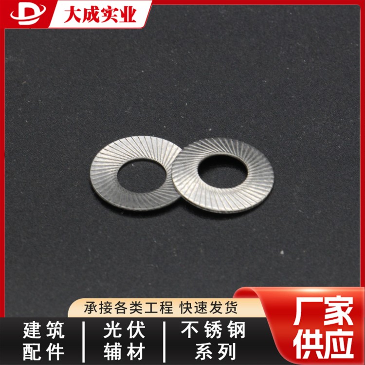 不锈钢防松垫加工 大成库存充盈