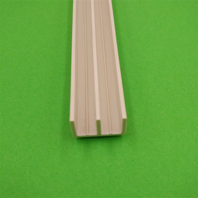 卡玻璃塑料槽 异型材挤出 边框塑料卡槽