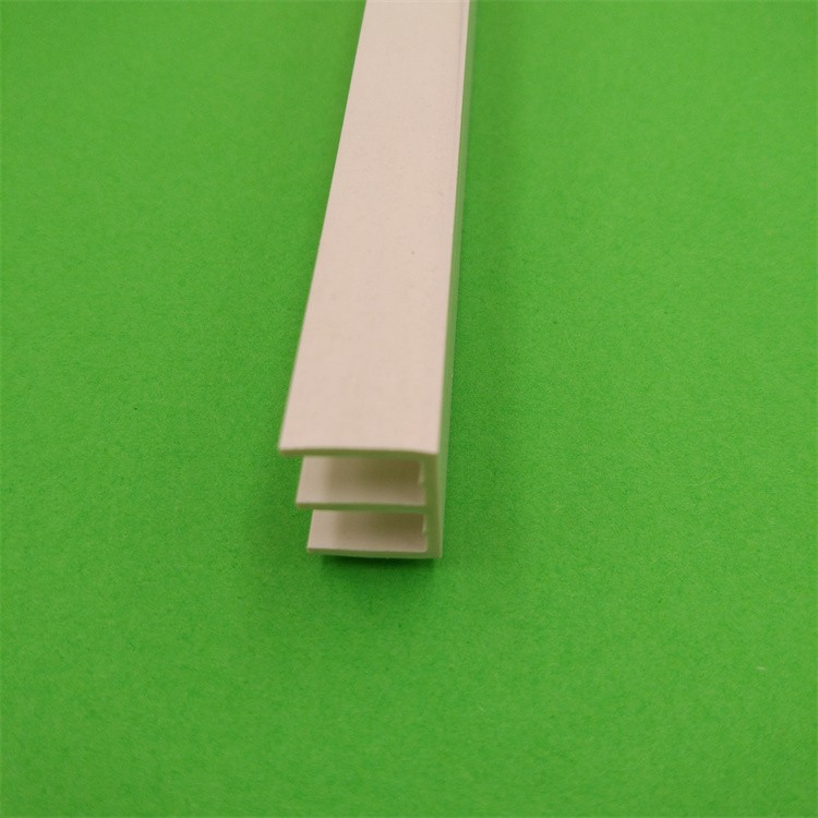 卡玻璃塑料槽 厂家定制 耐腐蚀PVC硬质卡槽