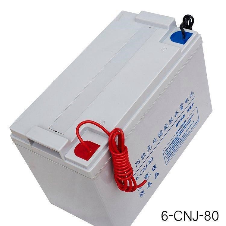 蓄电池6CNJ100太阳能引线蓄电池12V100AH光伏太阳能胶体蓄电池