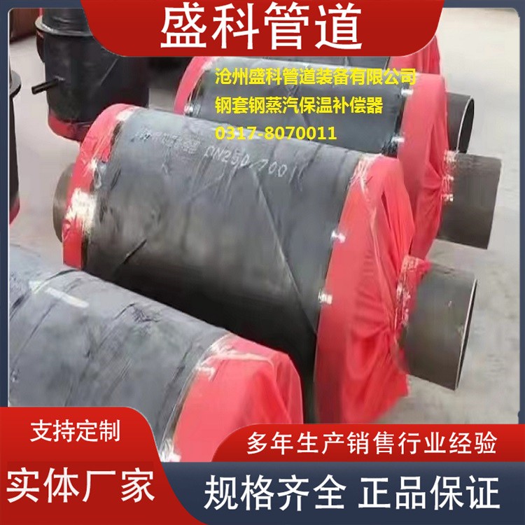 沧州盛科管道  钢套钢保温膨胀节厂家