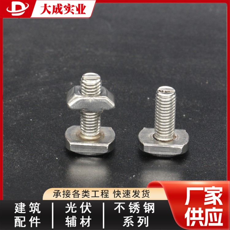 不锈钢T型螺栓实力厂家 大成