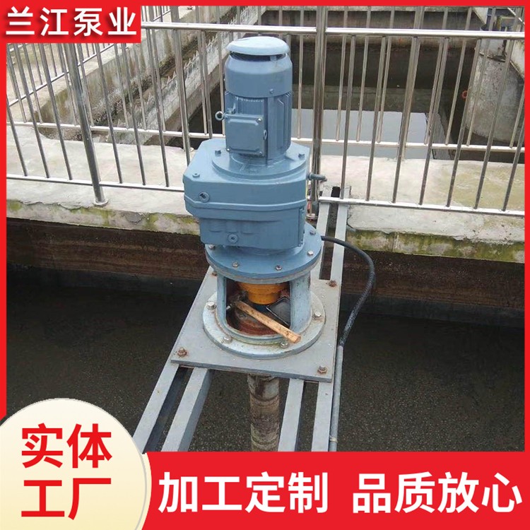 平桨式搅拌机 水处理搅拌设备厂家 不锈钢材质 支持定制 兰江泵业