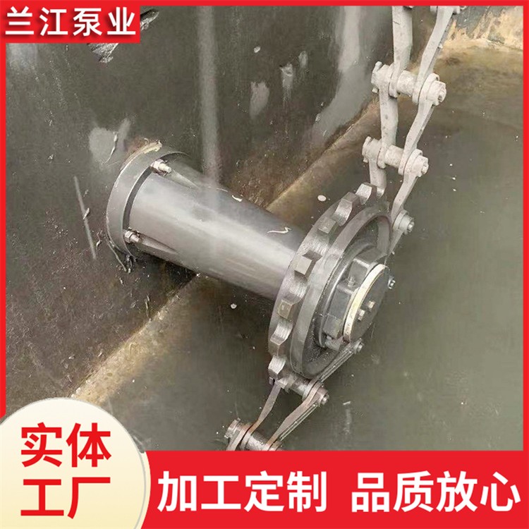 非金属链条刮泥机 支持定制 容量大 链条式刮吸泥机 兰江泵业