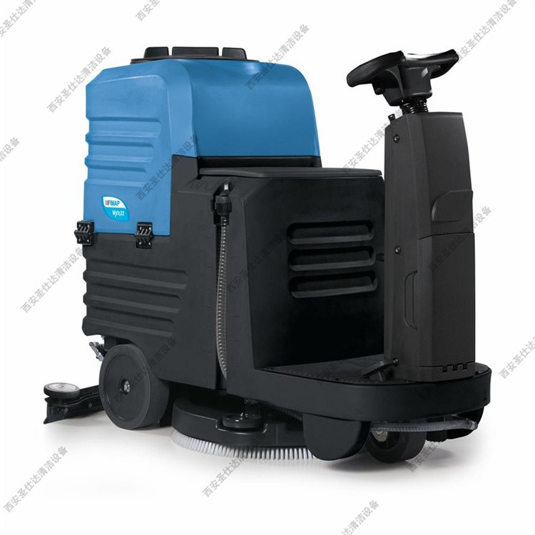 商业中心油污重？FIMAP 飞默普洗地机强力去污超牛