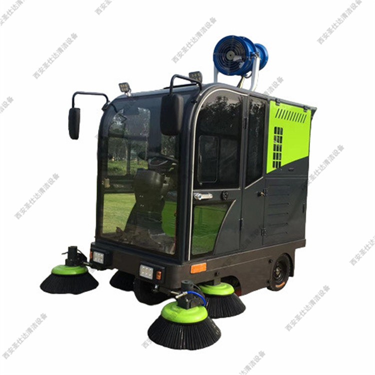 清扫省时又省力！驾驶式扫地车多场景应用全展示