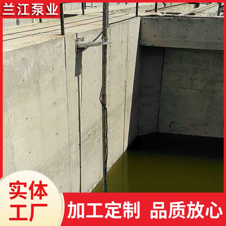 铸件式高速搅拌机 不锈钢 防沉 低速推流器 污水池推流 兰江泵业