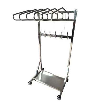 正挂六挂铅衣架 可移动式悬挂架 使用方便 质量好