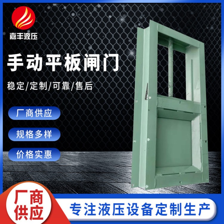 不锈钢电液动双缸平板闸门 厂家直营