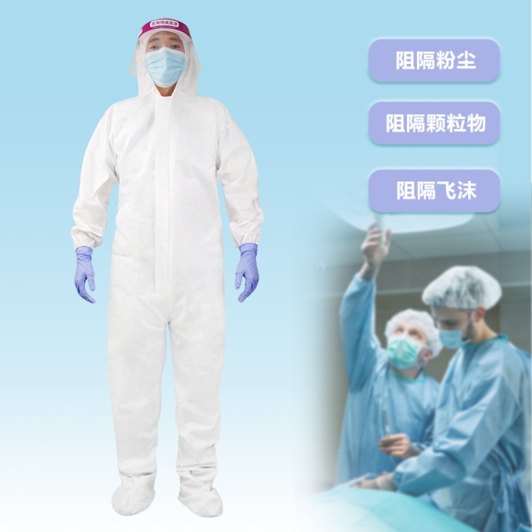 品牌 SMS三连体无菌服 高效防尘防菌 抗静电性能优异