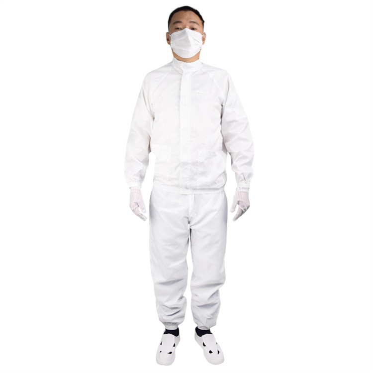 定制防静电条纹分体服 支持 logo 印刷 企业专属定制 彰显品牌形象