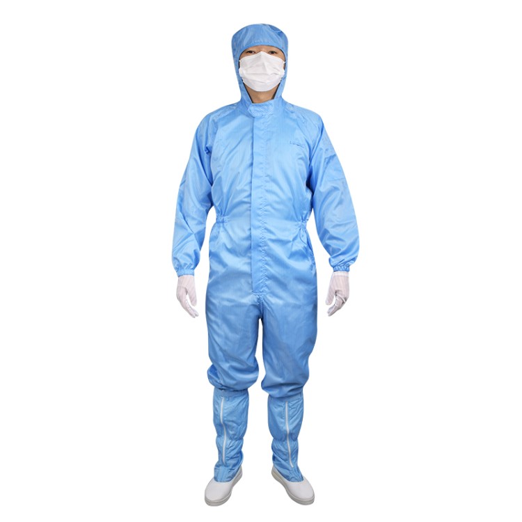 耐磨抗皱防静电条纹 3 连体 加厚工艺 适用于高强度作业场景