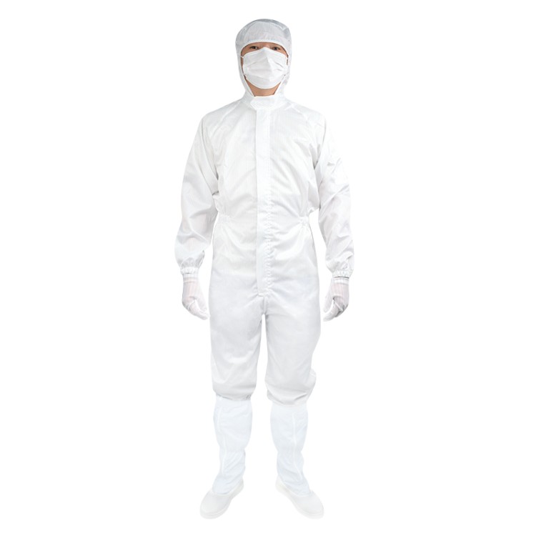 定制防静电条纹 3 连体 支持 LOGO 印制 企业专属标识彰显品牌