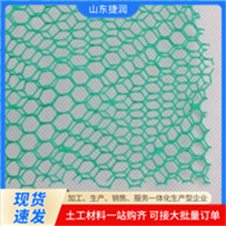 加筋麦克垫黑色 三维土工加筋网垫 山体绿化植被网 捷润