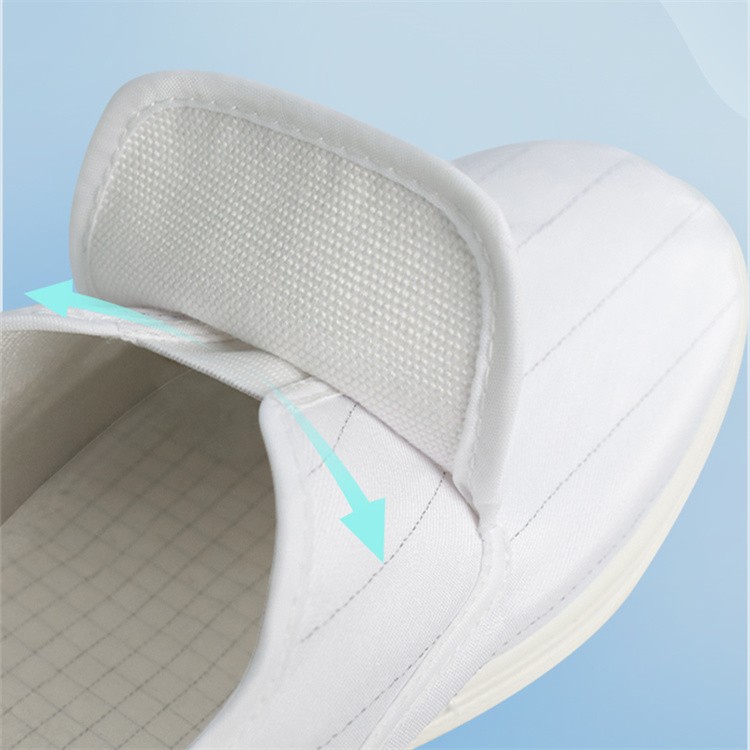 厂家直供防静电工作鞋 皮革材质 抗静电性能强 防尘洁净 全国包邮