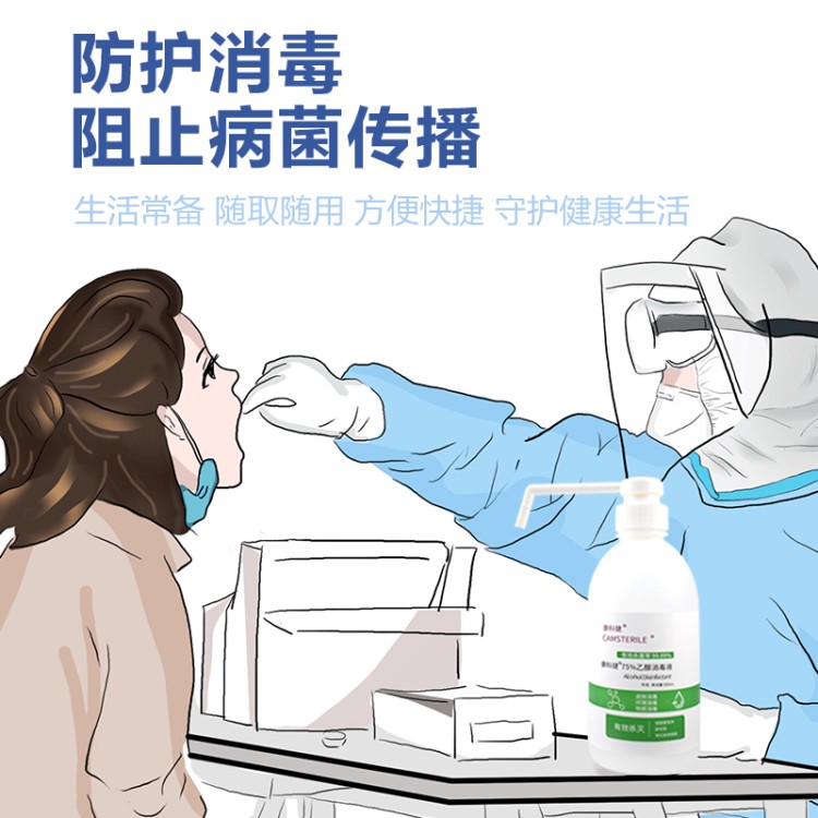 消毒液100ml 便携瓶装 快速杀菌 防疫必备 全国包邮