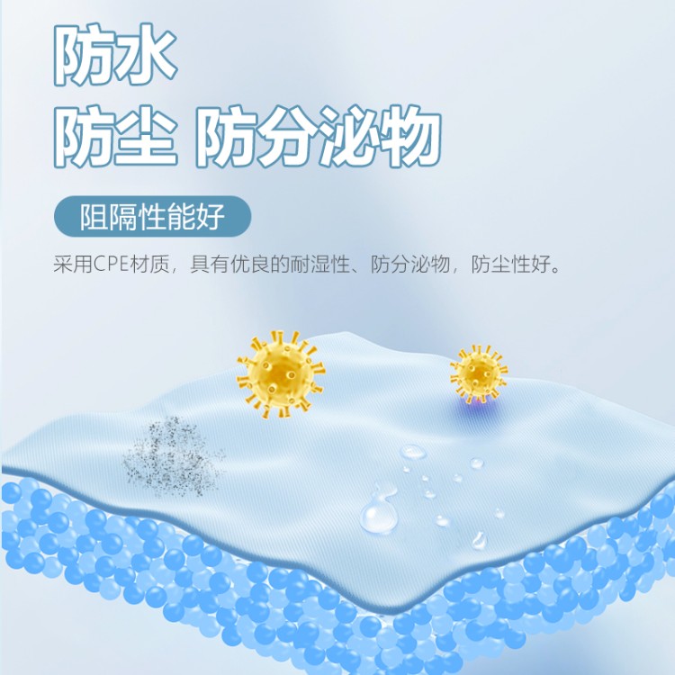 加厚一次性鞋套 防滑底纹设计 耐磨耐穿 医疗场所 源头工厂价直销