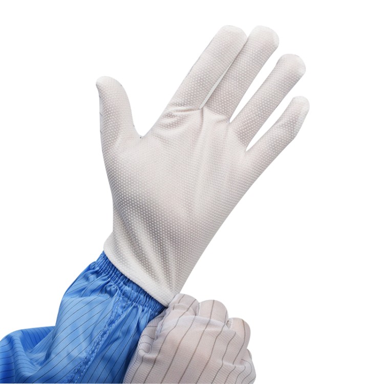 食品级防静电点塑手套 卫生无异味 食品车间适用 可印 LOGO