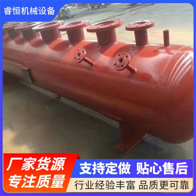 分气缸 供应分集水器 中央空调地暖集水器管道分流器 锅炉蒸汽分气缸
