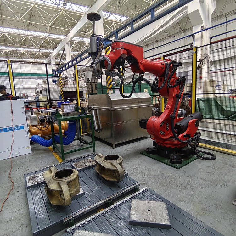 轴箱体自动打磨清洗设备