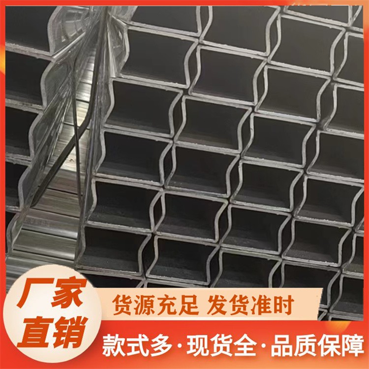 镀锌护栏异形管面包扶手管现货直发 耐磨抗冲击 适配户外环境