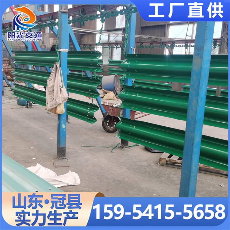 道路波形护栏 施工团队 Q114立柱定制