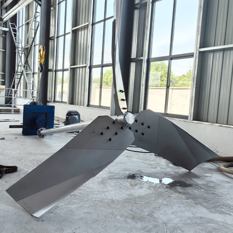 立式水翼搅拌机 强度高 絮凝池搅拌器支架 实体工厂 兰江泵业