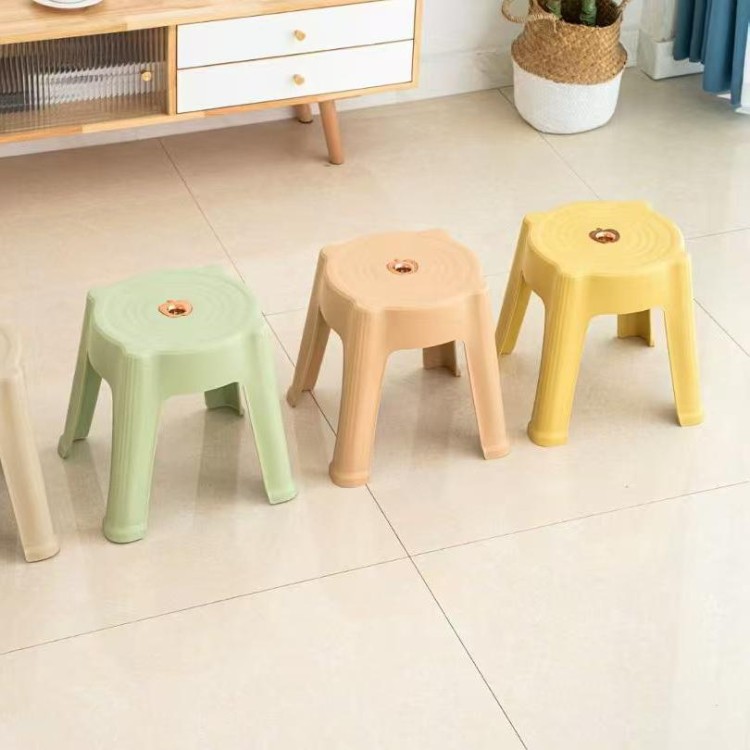 塑料凳子居家加厚高矮饭桌客厅成人儿童椅子批发板凳