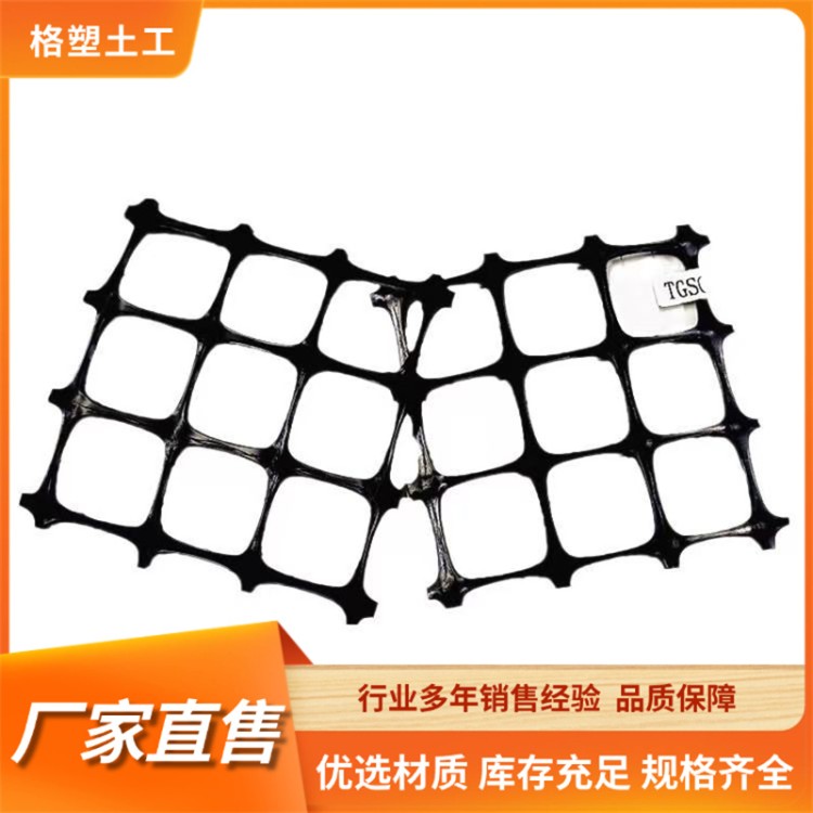 三向塑料土工格栅 立体结构设计 结构性强 性价比高