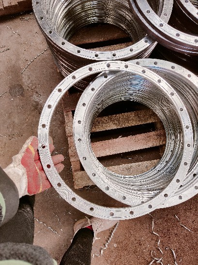 丰安业厂家直供垫片，冲压件，挤压件，热扩法兰