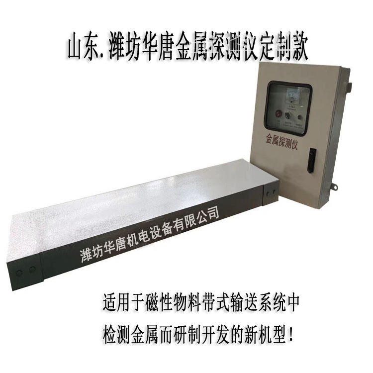 华唐牌金属探测仪 钢丝带金属探测器 水泥厂金属探测设备