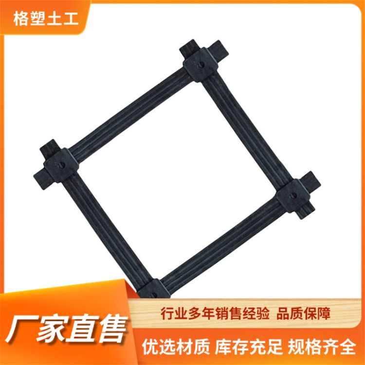 格塑 双拉土工格栅 双向拉伸格栅 塑料格栅双抗护坡加筋 厂家批发