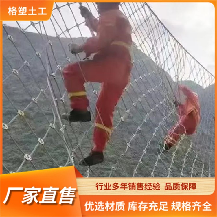 格塑 主动防护网 防腐寿命长高柔性 防泥石流公路落石 sns