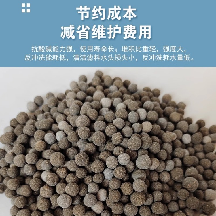 BAF水处理生物陶粒滤料 曝气池填充颗粒降氨氮挂膜培菌填料石英砂