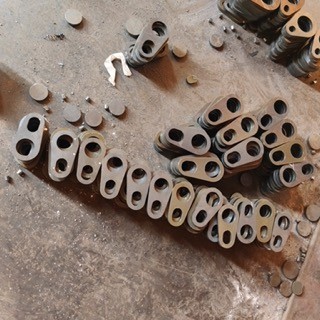 丰安业工矿配件、定位圈、法兰毛坯、锻打法兰毛坯、监控立杆底盘、 冲压异型件