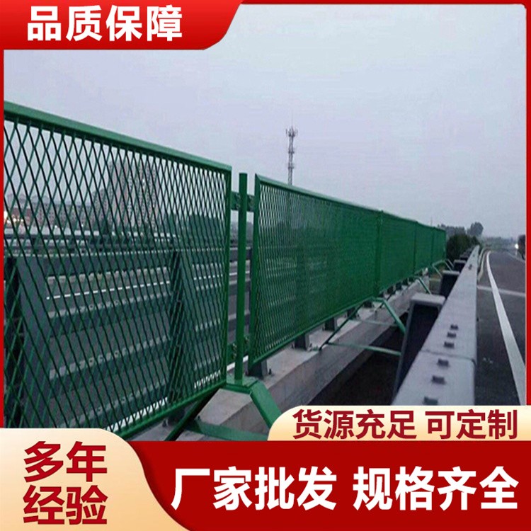 高速公路防眩网 防眩目防抛落 热镀锌菱形孔防护网