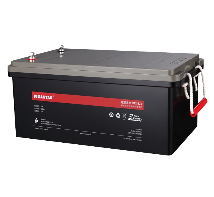 山特蓄电池 C12-100 12V100AH铅酸免维护蓄电瓶