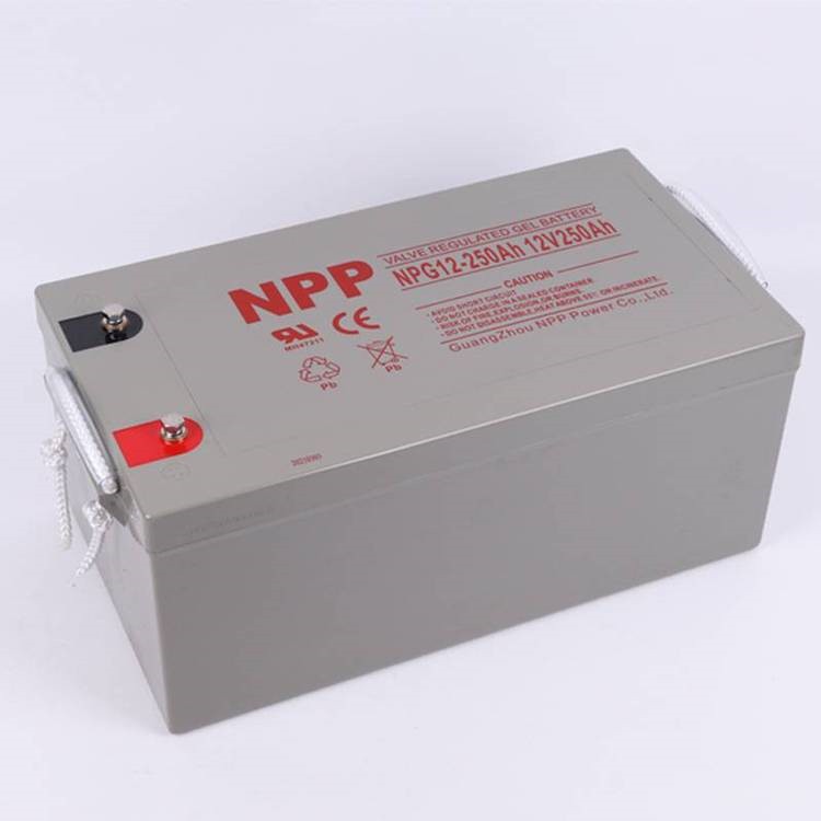 NPP耐普蓄电池12V24AH太阳能直流屏胶体大容量电池