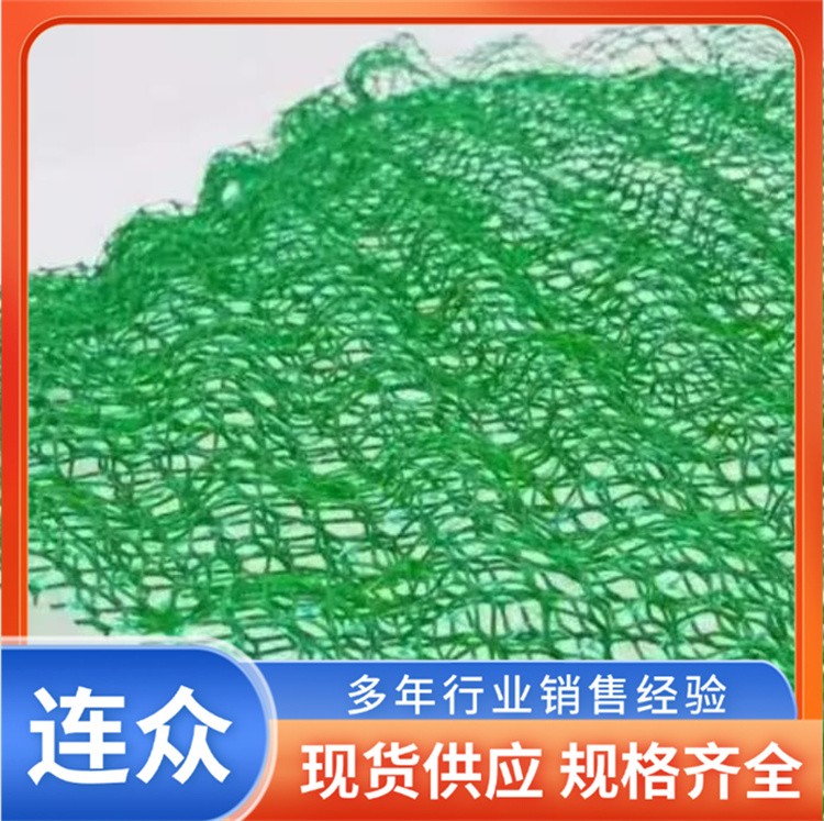 三维植被网 植草护坡土工网 喷播草籽边坡绿化三维网