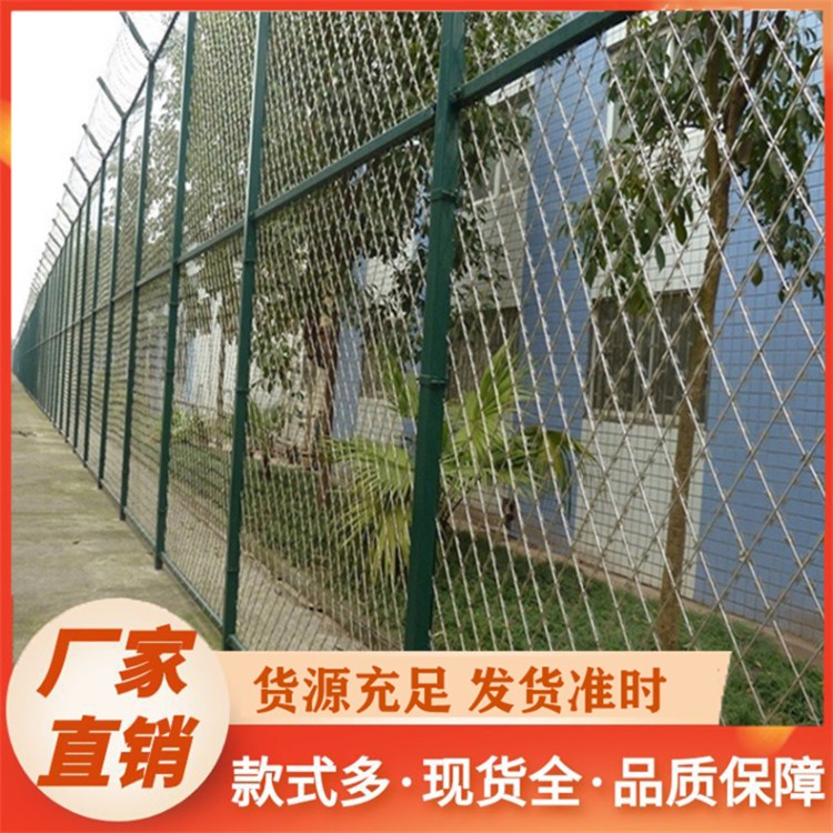 监狱隔离网 围墙刺绳镀锌刺丝滚笼滚笼隔离网