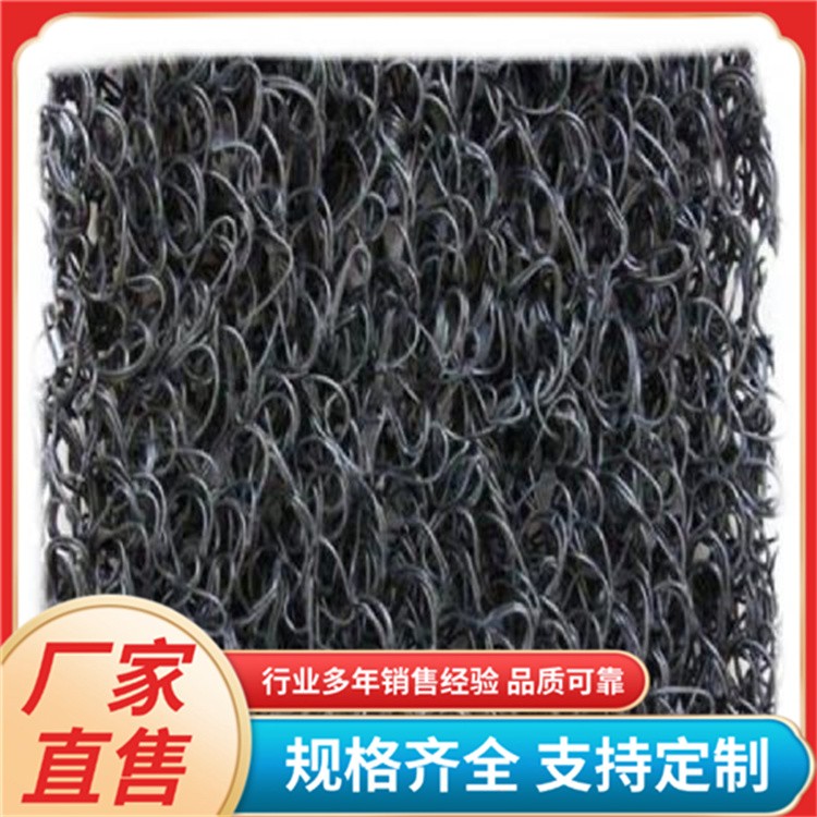 土工席垫 河道护坡25kpa抗压 90mm厚度网垫
