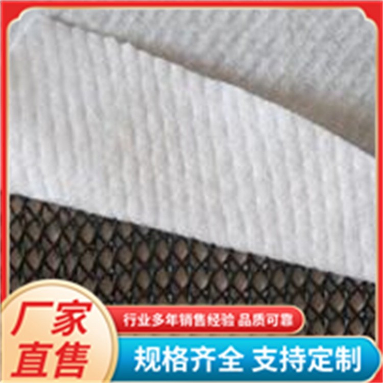 三维复合排水网 组合土工布土工网 提供反滤 排水 保护